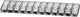 Hella Socket, 12 broches 142x42x7,0 mm 10pcs.