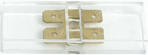 Hella Perg-In Loing, 2 pôles 50x20x6.4 mm 10pcs.