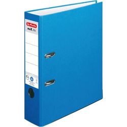 Abi ordner protect plus herlitz dos en carton largeur a4 8 cm étiquette autocollante bleue