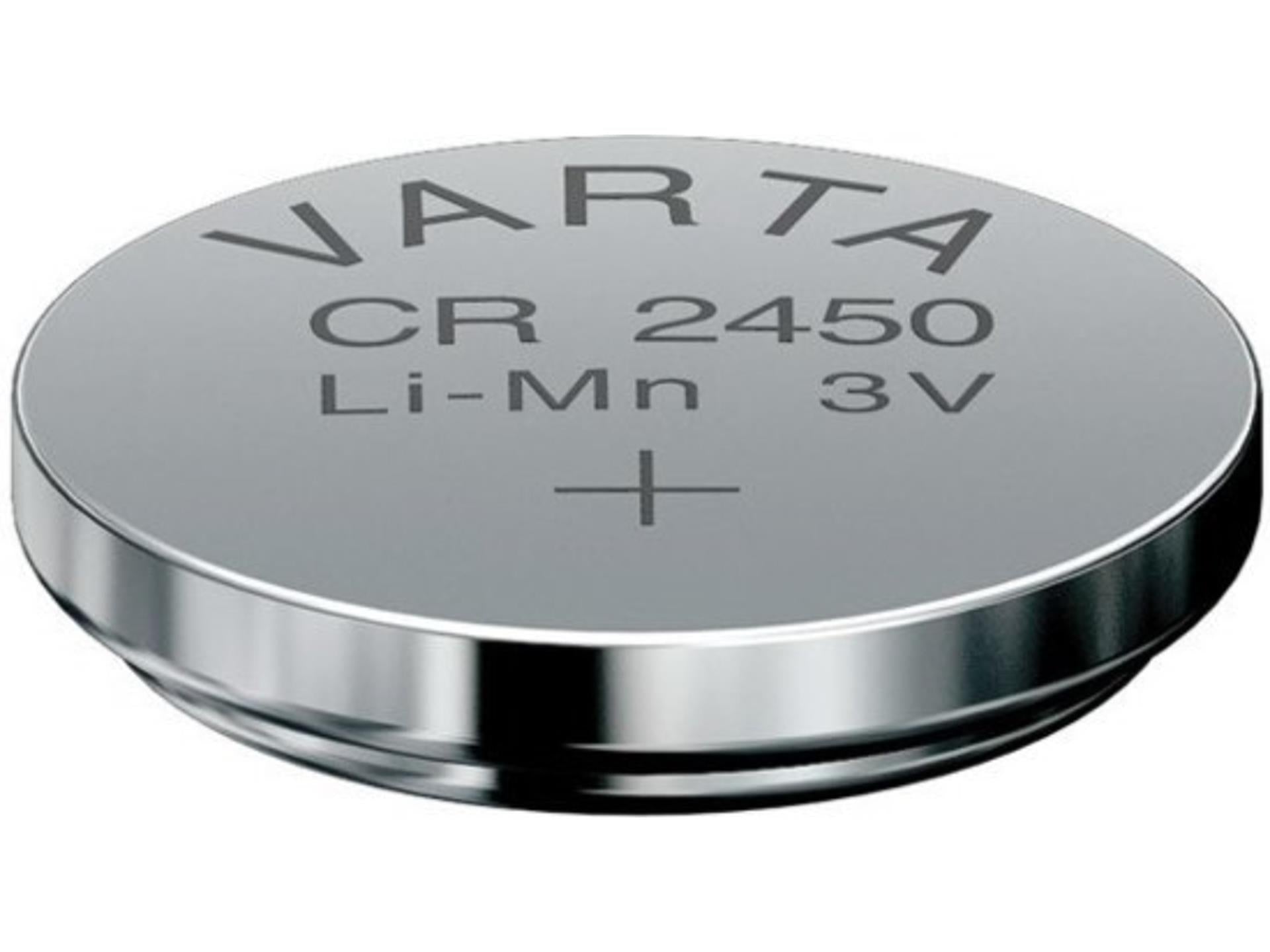 Batterie de cellules de bouton Varta CR2450