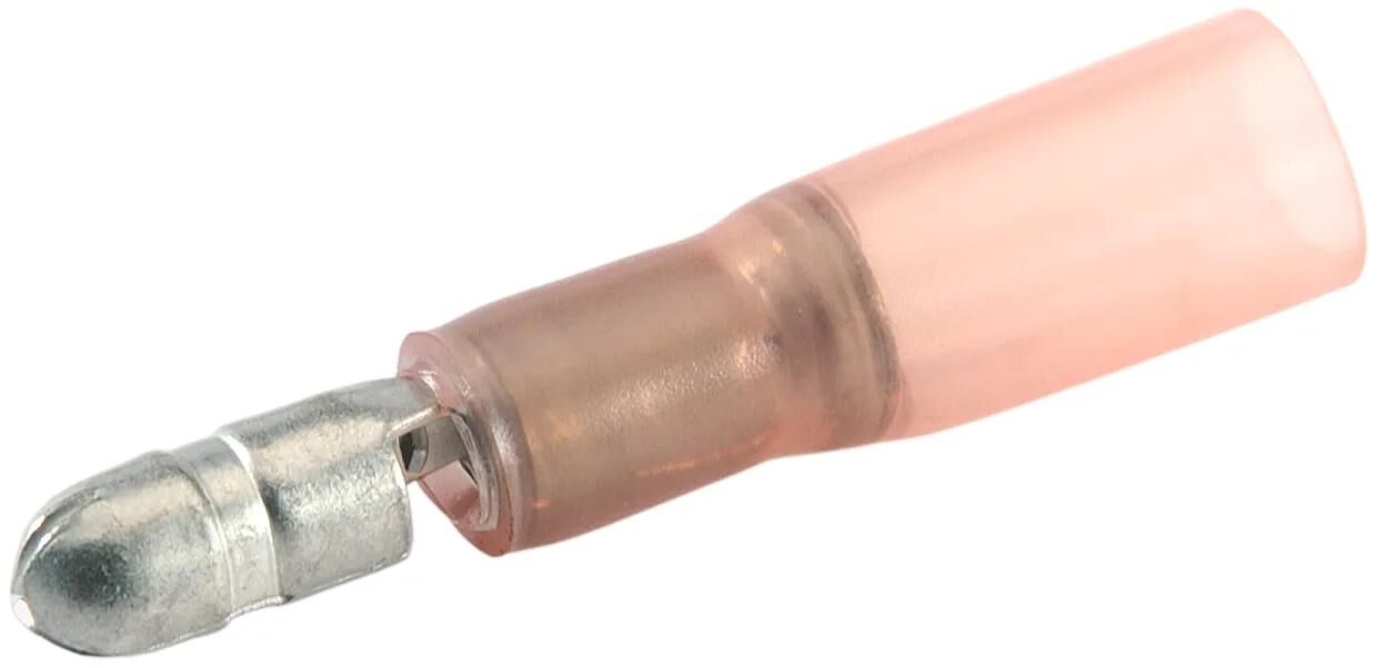 Hella Round Plug.Iso 0.5-1.0 Red M4 25st