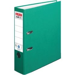 Abi ordner protector plus herlitz dos en carton largeur a4 8cm étiquette autocollante verte