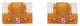 MINI-FUSE 5A 2 PCS DRAYELHAUS. Brun clair à profil bas