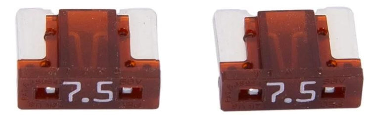 MINI-FUSE DOSHELHAUS 7.5A 2 PCS. Brun bas