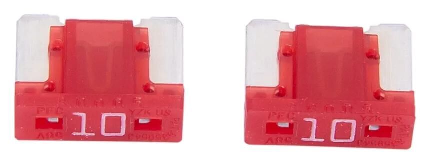 MINI-FUSE DE DIBLAUS 10A 2 PCS. Rouge bas