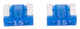 MINI-FUSE DOSHELHAUS 15A 2 PCS. Bleu clair profil