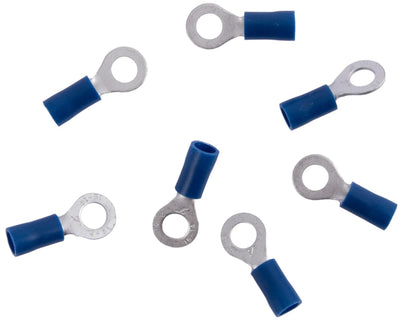 Connecteur d'anneau de Dresselhaus, 4 mm, bleu partiellement isolé, 1,5-
