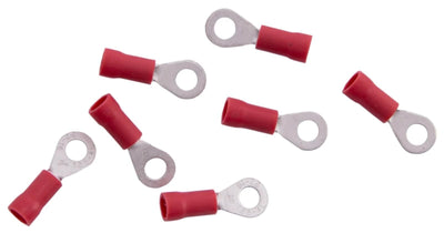Terbe de l'anneau de Dresselhaus, 4 mm, insullate rouge 0,25 - 1,0 qmm