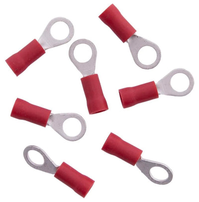 Terbe de l'anneau de Dresselhaus, 5 mm, insullate rouge 0,25 - 1,0 qmm