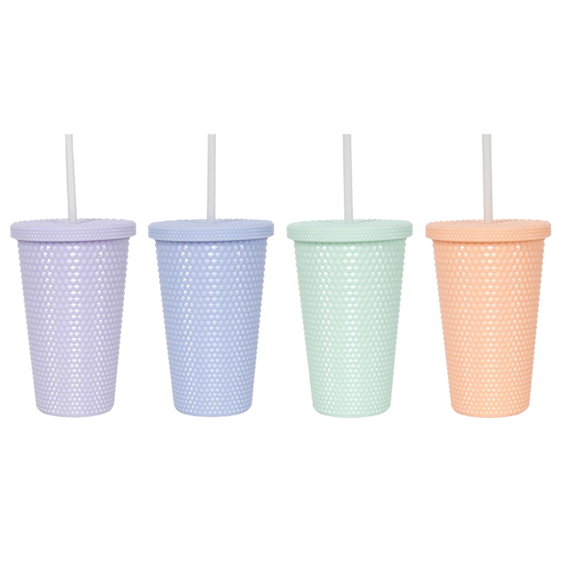 Svenska Living gobelet diamant 500ml avec paille