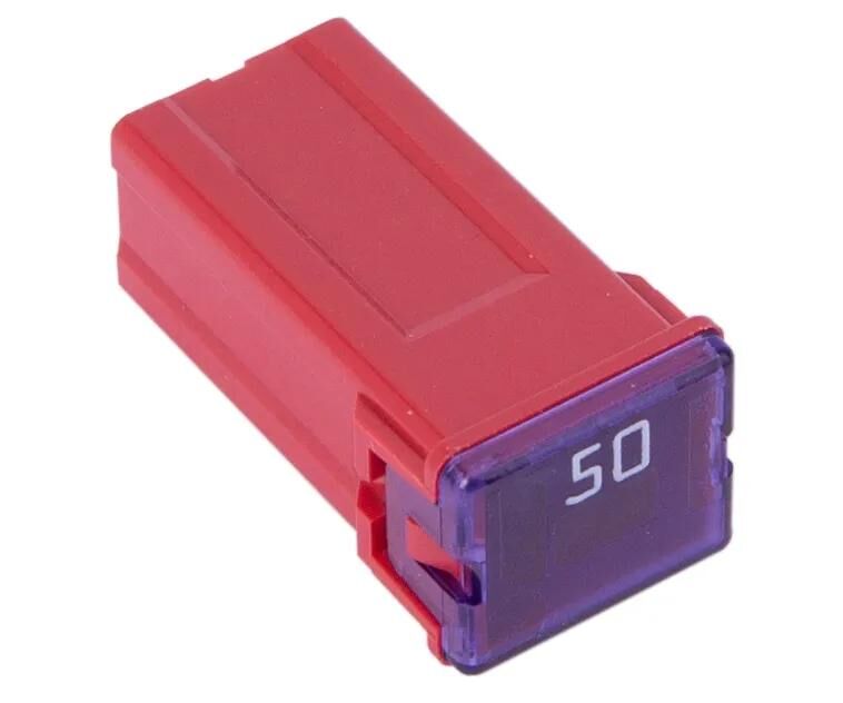 Bloc de robelhaus fusible type 50a femelle petite rouge