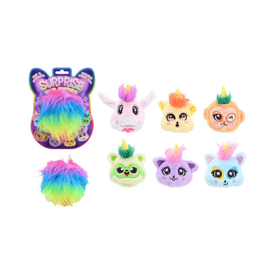 Johntoy flip surprise mignonne en peluche