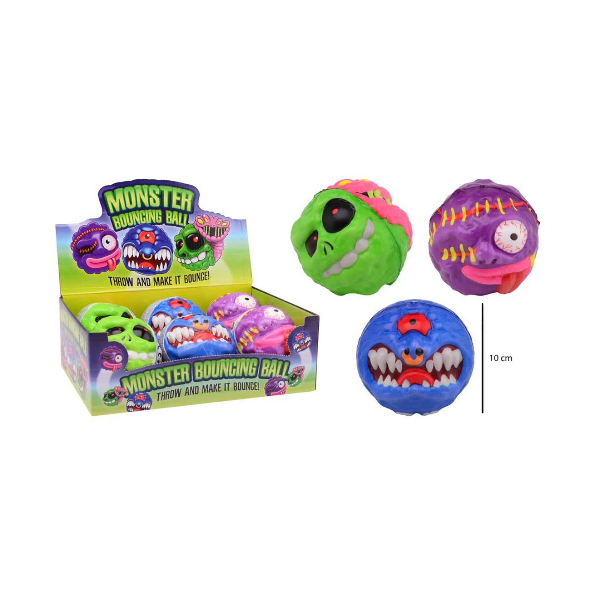 Johntoy john jouet monstre rebondissant 10cm