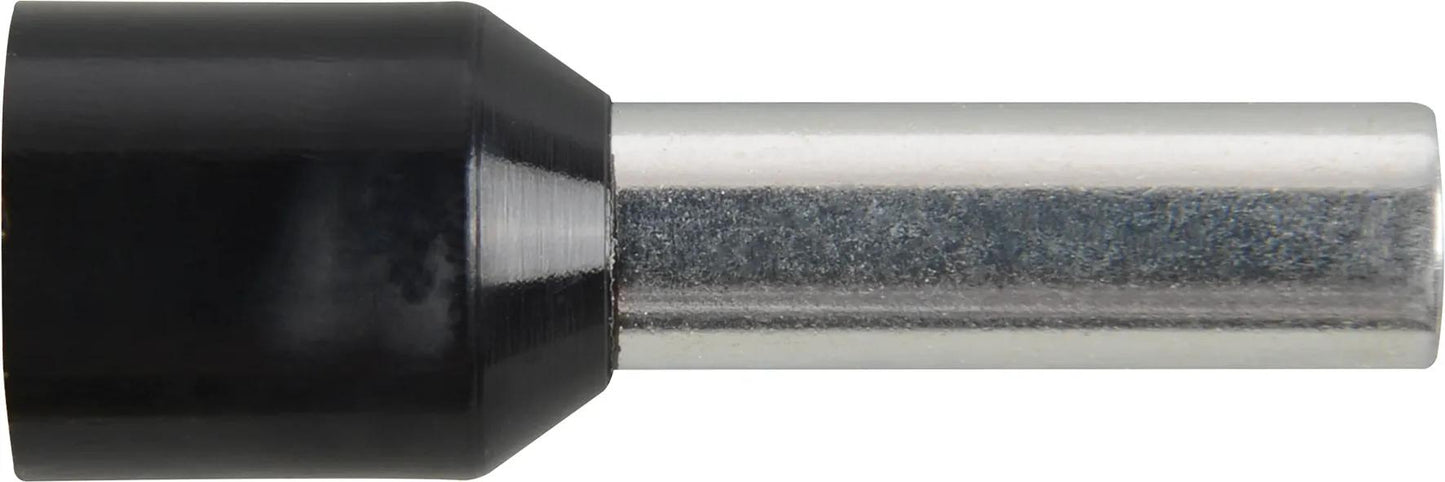 Embout de câble Herth+buss noir l1 20mm