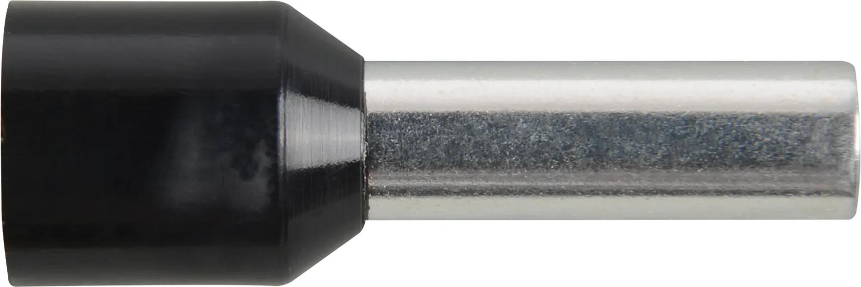 Embout de câble Herth+buss noir l1 20mm