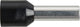 Embout de câble Herth+buss noir l1 20mm