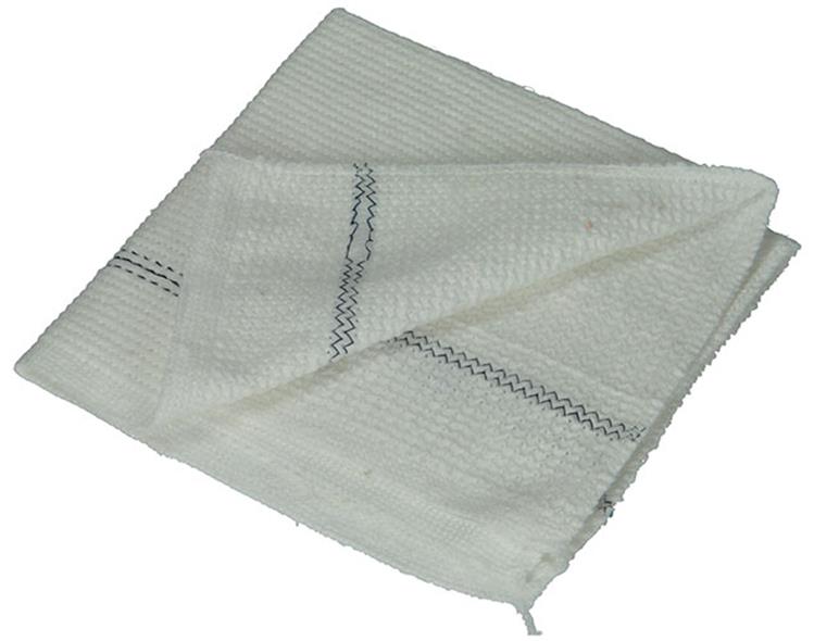1001426 - 3 torchons à motifs blanc 33 35 | 20 pièces