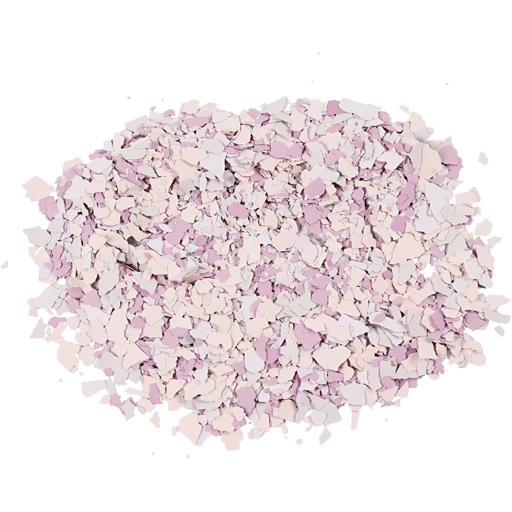 Flocons de Terrazzo, violet, 90 gr 1 boîte