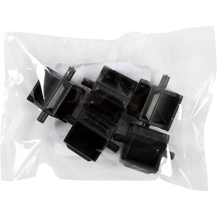 Creativ company roue pour support de ruban adhésif, noir, 5 pièces 1 boîte