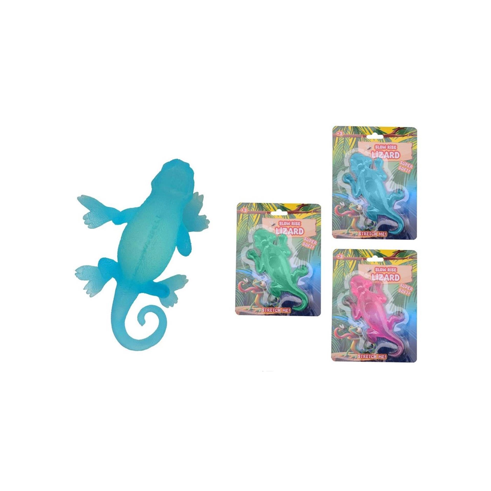 Lézard à montée lente Johntoy sur carte