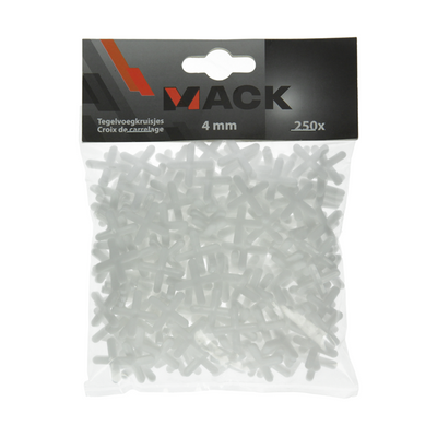 Mack 1004610 - entretoises pour joints de carrelage 4mm 250pcs | 10 pièces
