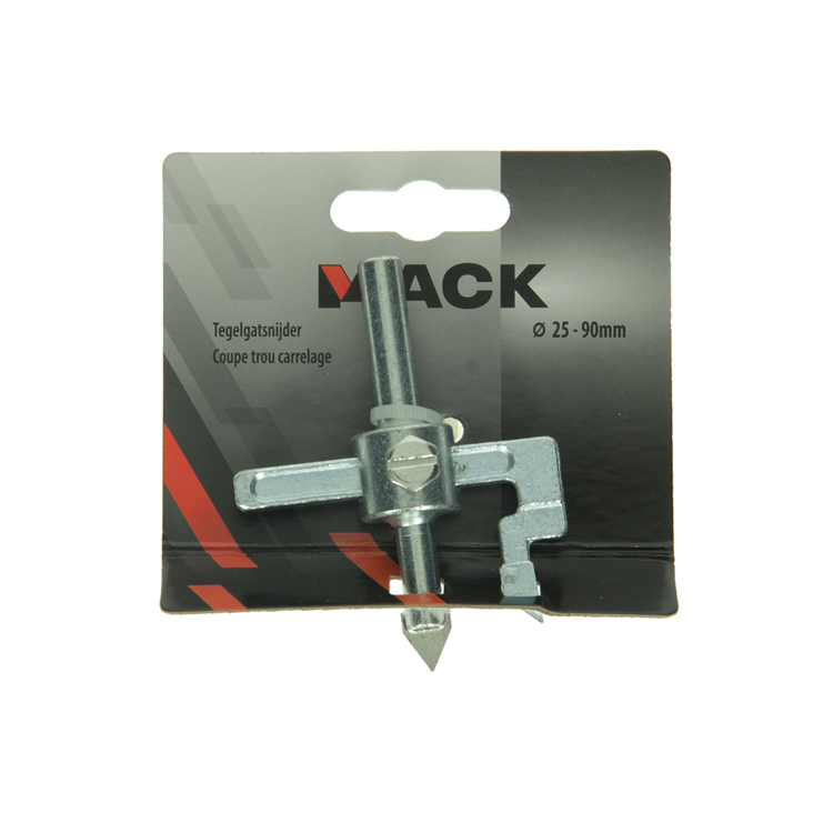 Mack 1004623 - foret à carrelage 25-90mm | 3 pièces