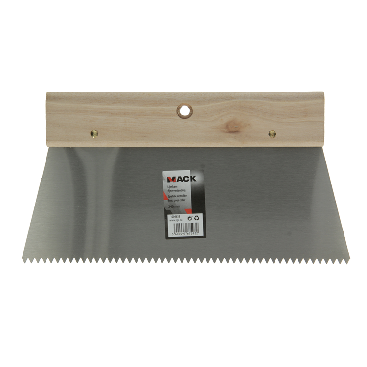 Mack 1004633 - peigne à colle 24cm fin | 5 pièces