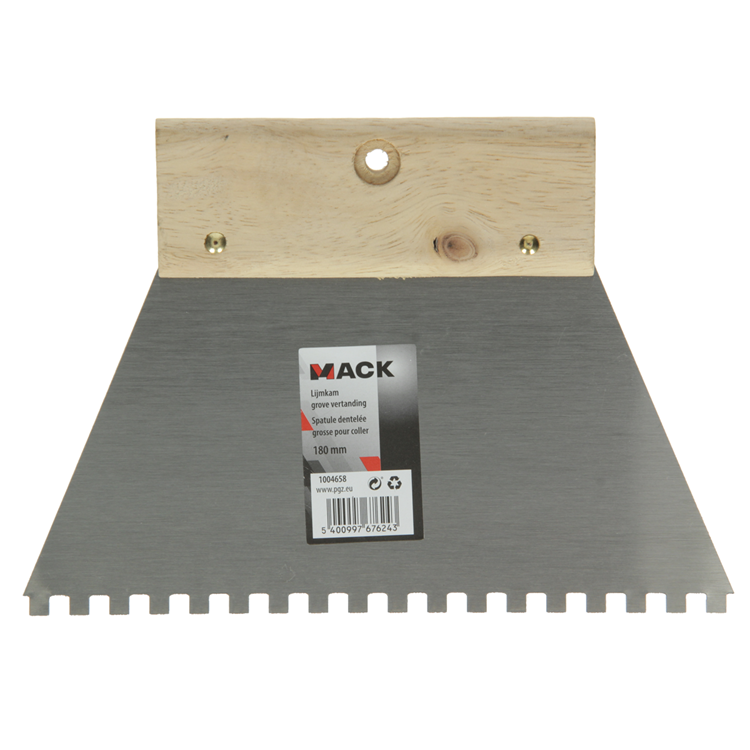Mack 1004658 - truelle crantée | 5 pièces