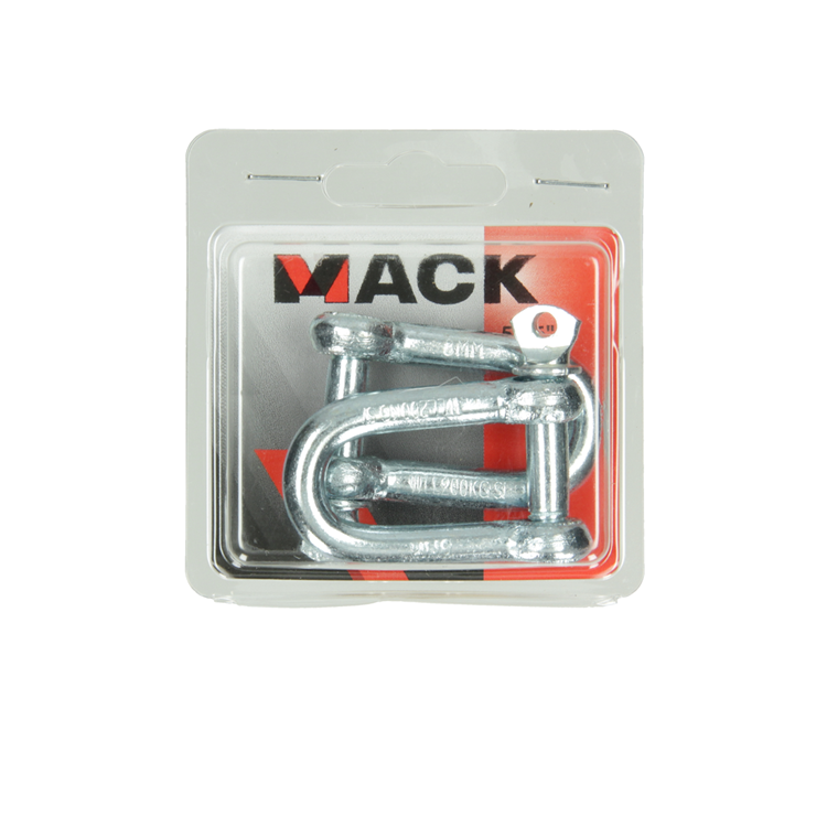 Mack 1006832 - 2 lames galvanisées droites bl 5 16 pouces -8mm | 5 pièces