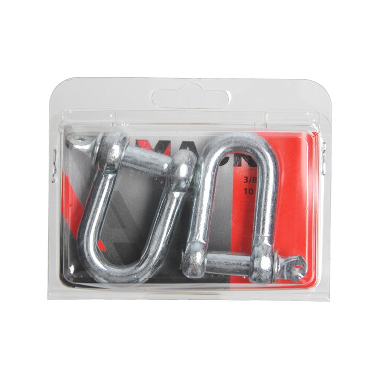 Mack 1006833 - 2 chanfreins galvanisés droits bl 3 8 pouces -10mm | 5 pièces