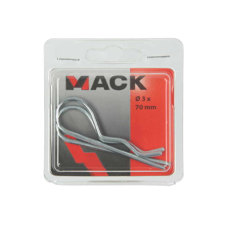 Mack 1006858 - 2 circlips simples galvanisés 3mm bl | 5 pièces