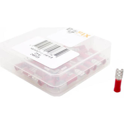 Chaussure de câble. plat, femelle, 4,8 mm, par 25