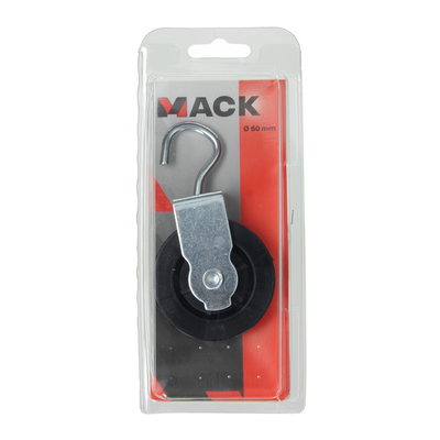 Mack 1006909 - 1 poulie + crochet 60mm | 5 pièces