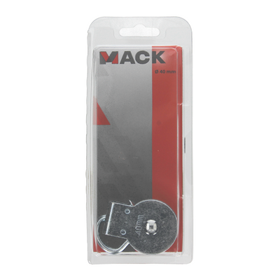 Mack 1006910 - 1 poulie + crochet 40mm | 5 pièces