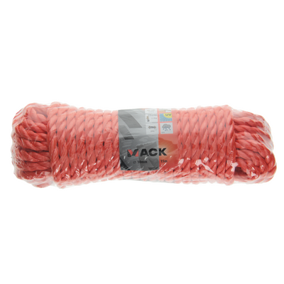 Mack 1006920 - fil pp torsadé orange 10mm 15m | 5 pièces