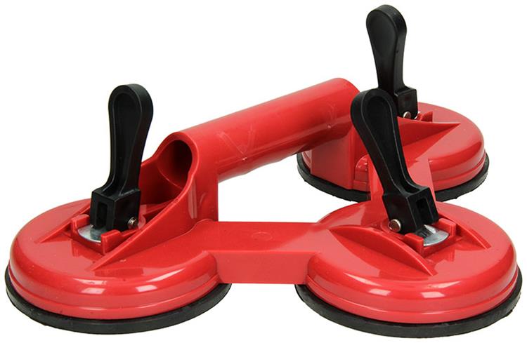 Mack 1004637 - ventouse 3x rouge ø 12cm | 4 pièces