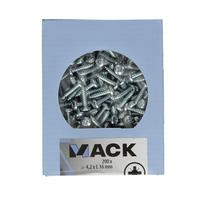 Mack 1006998 - autotaraudeuse. vis culasse 200 200 pcs 4,2x16mm | 5 pièces