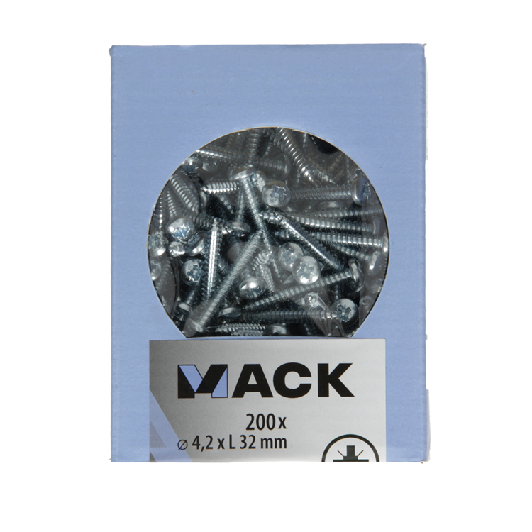 Mack 1006999 - autotaraudeur. vis culasse 200 200 pcs 4,2x32mm | 5 pièces