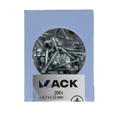 Mack 1006999 - autotaraudeur. vis culasse 200 200 pcs 4,2x32mm | 5 pièces