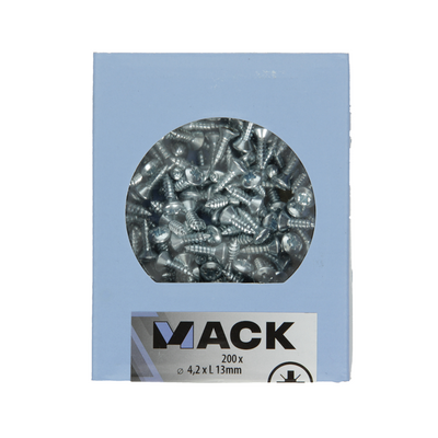 Mack 1007008 - autotaraudeur. vis tête bvz 200 200 pcs 4,2x13mm | 5 pièces