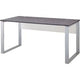 Bureau à domicile germania-werk 4150-261 blanc gris foncé
