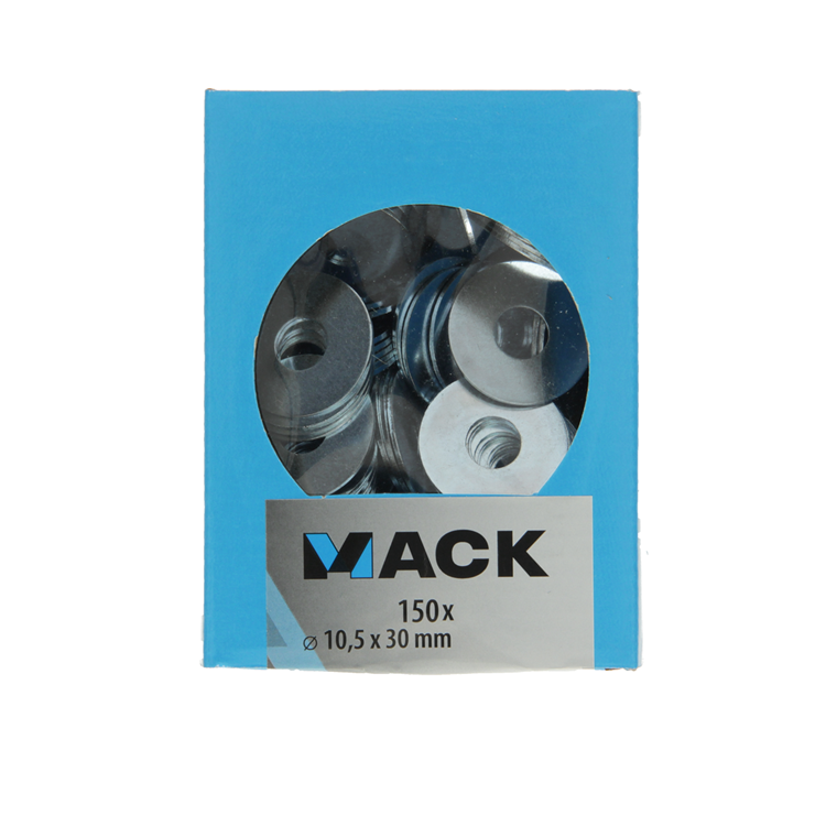 Mack 1007124 - anneaux de corps 150 pièces 10,5 x 30 mm | 5 pièces