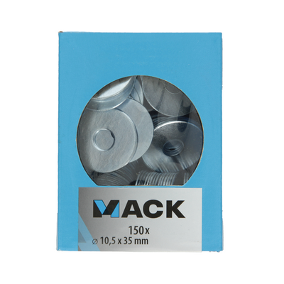 Mack 1007125 - anneaux de corps 150 pièces 10,5 x 35 mm | 5 pièces
