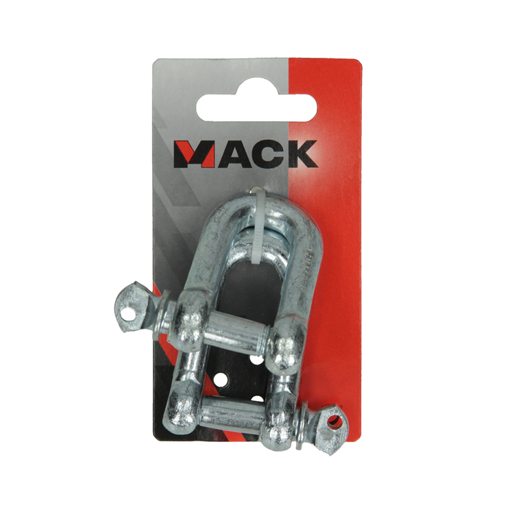Mack 1008462 - 2 mors droits 10mm galvanisés | 10 pièces
