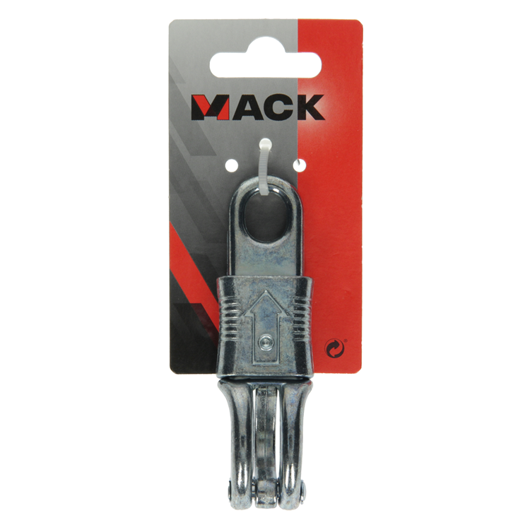 Mack 1008472 - 1 crochet anti-panique 100mm galvanisé | 5 pièces