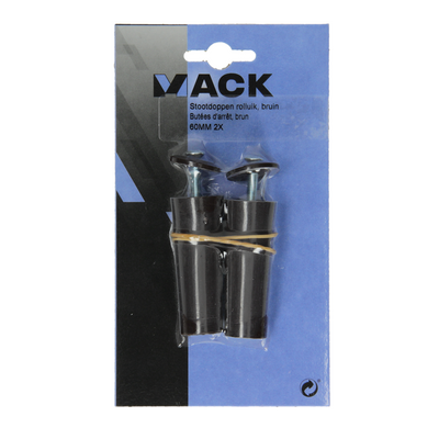Mack 1010113 - 2 casquettes anti-heurt marron 60mm | 10 pièces