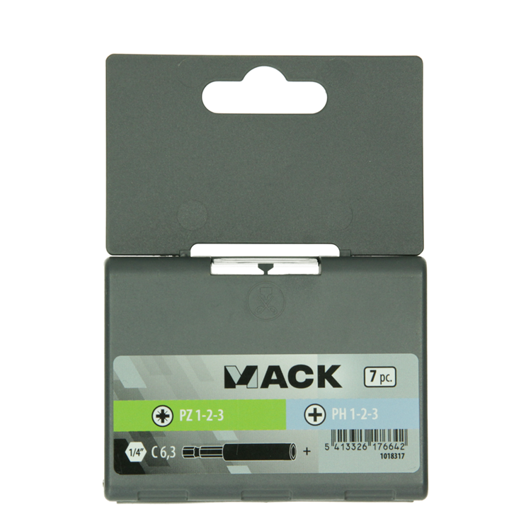 Mack 1018317 - jeu d'embouts de tournevis 7 pièces | 5 pièces