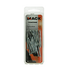 Mack 1017187 - clou à nervures en acier uk st. trempé + galvanisé 18 pièces 2,7 x 40 mm | 10 pièces