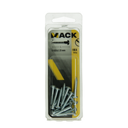 Mack 1017373 - vis à bois à tête cylindrique en acier galvanisé 14 pcs 4,0 x 25 mm | 10 pièces - afbeelding 4