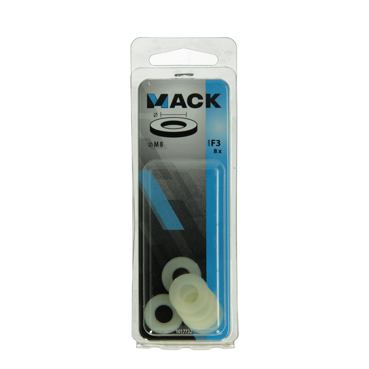 Mack 1017732 - rondelle nylon 8 pcs m8 | 10 pièces